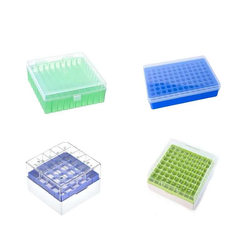 Cryotube Box Cryobox Förvaringsbox 100Well 25Well Cryobox Kartong