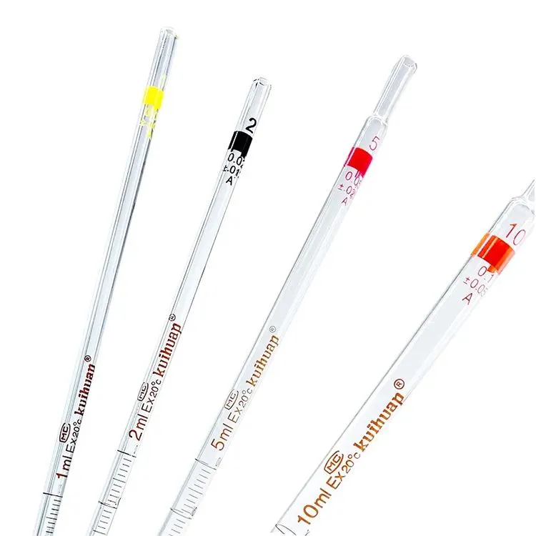 Lab 10ml 50ml Chemistry Glass Transfer Graduated Dropper Measuring Pipette