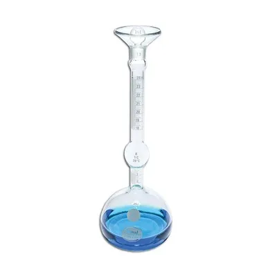 Laboratorieglas 250 ml 90 mm Le Chatelier Chemical Specific Gravity-flaska